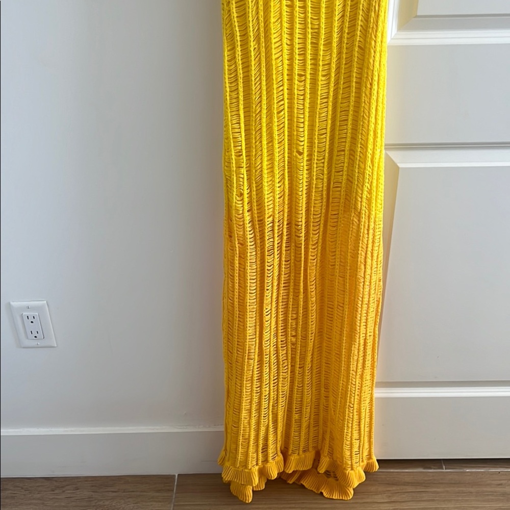 Mango Vibrant Yellow Knit Dress - Picture 7 of 7
